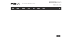 Desktop Screenshot of korvue.com
