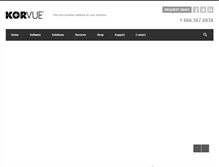 Tablet Screenshot of korvue.com